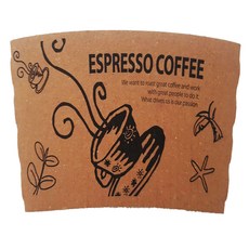 Big Traders BT 咖啡杯基本款 紙杯 冰杯 一次性杯套 1013 92mm, 1000入, 1個