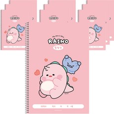 POPO FANCY Rhino 國小聯絡簿, 10個, 粉紅色