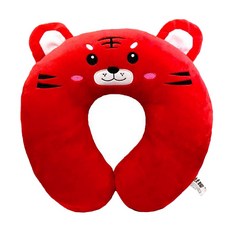 大灑網U字型頸枕A00135, 招財虎