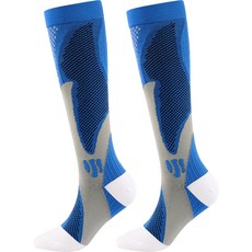 서영에스앤디 논슬립 축구 양말, 04 파란색