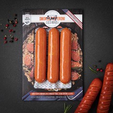 존쿡델리미트 스모크 페퍼로니 소시지, 1개, 180g