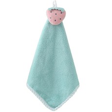 Alleophom DM 可愛氣墊掛環式擦手巾, 1個, 草莓