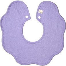 유아용 10종 빅롤링 턱받이, 3라벤더, 1개입, 1개