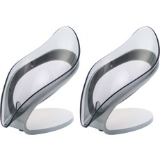 頂部到浴室廚房廁所排水肥皂架, 2個, 灰色