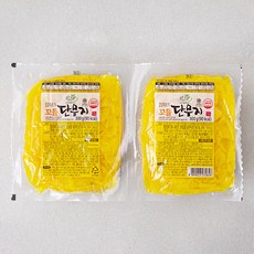 싱그람 꼬들단무지, 300g, 2개