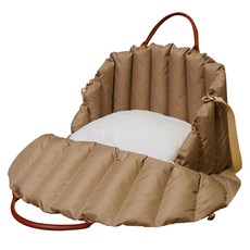 펫츠몬 반려동물 패딩 이동 가방, 카푸치노, 1개