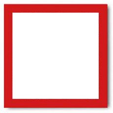 하이어리 스퀘어 컬러 액자 프레임, 타입6