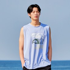 밸롭 빅 웨이브 오버핏 탱크 래쉬가드 상의 BA02020196