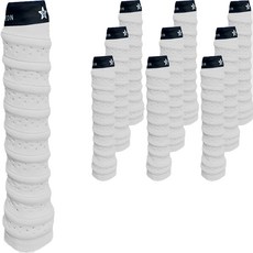 STARZON 羽球孔洞握把布10入, 白色