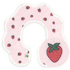 베이키즈 롤링 턱받이, 6딸기핑크, 1매, 1개