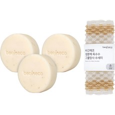 Begin Eco 零洗碗皂 120g 3ea + 菜瓜布, 1套