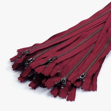 YKK 華可貴 Enjoy Quilt 大容量無拉頭青銅拉鍊 30cm, 25個, 紫色