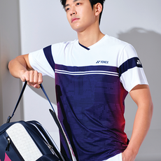 Yonex 男士 23SS 羽毛球短袖 T 卹 231TS001M