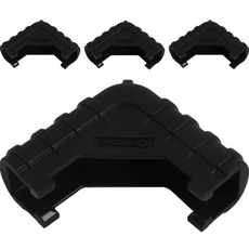 Nabida 露營椅套, 黑色, 4個