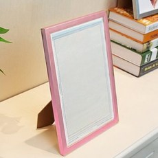 LEANNVERE 室內裝飾桌上型追思納骨塔照片迷你相框, 粉紅色