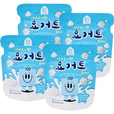 홈앤키즈 유아용 사르르쏙 요거트, 20g, 4개, 플레인