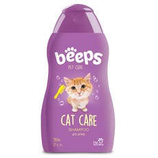 BEEPS 貓咪燕麥洗毛精, 1個, 502ml