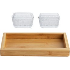 GOODLIVING 多用途小菜碗2入 + 碗託組, 1套, 混合色