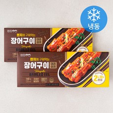 랭킹수산 렌지에 구워먹는 장어구이 데리야끼 (냉동), 280g, 2팩