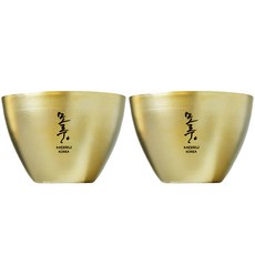 MORU 24K 鍍金霧面清酒杯, 單一顏色, 2個