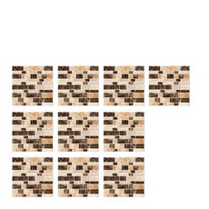 클레메네 욕실 타일 스티커 10p, 12