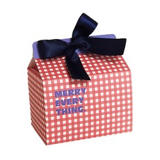 아이씨엘디자인 조인 박스, 3개, Gingham Red