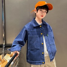 男童燈芯絨襯衫