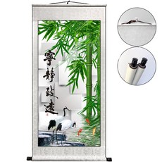 marketpia 風水運勢畫 38 平靜 卷軸掛式, 1個