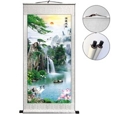 marketpia 風水運勢畫 23 財源廣進 捲軸掛式, 1個