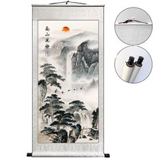 Marketpia 風水算命 01 高山流水捲軸掛式, 1個