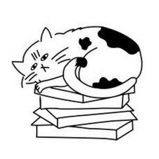 나음다름 포인트 벽 꾸미기 스티커 D, 블랙