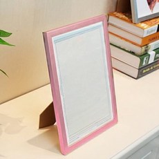 LEANNVERE 室內裝飾桌上型追思納骨塔照片迷你相框, 粉紅色