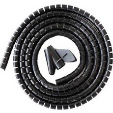 Tidy Damoa 電纜整理罩, 1個, 黑色