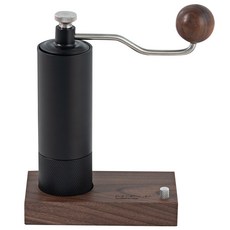 Kaldin Daily 手動咖啡研磨機 25ml + 木托盤套組, 混色, 1組