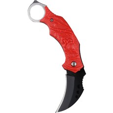 캠핑용 칼, 02 레드, 1개