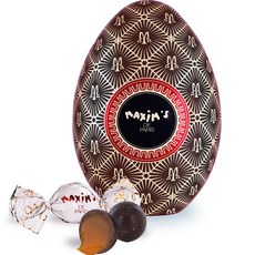 焦糖甘納許夾心黑巧克力球, 80g, 1份