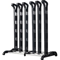 Fitssa靴子晾乾收納架 加強 3雙, 黑色, 1個