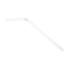 스완 일회용 빨대 자바라 투명 7 x 250 mm, 500개입, 1개