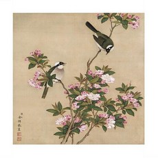 東方畫書法繪畫06花鳥