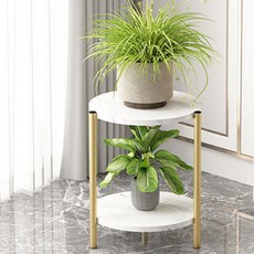 Enasu Cordale 室內花盆支架 2 層 TC014, 白色