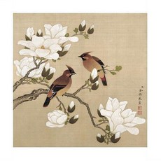 東洋畫書法畫 08 木蘭