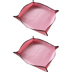 MA 컬러 분갈이 매트 핑크 75 x 75, 2개