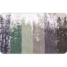 Block Mart 浴室繽紛腳踏墊, 1個, TYPE1