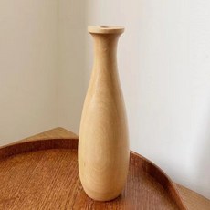 銷售實驗室現代木花瓶大號, 單色