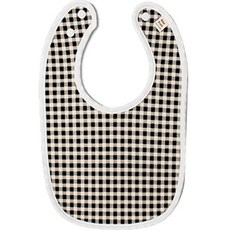 에어메쉬 토끼 메쉬 턱받이, c-12 체크블랙, 1개, 1매