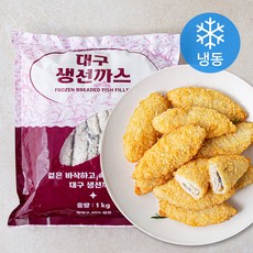 대구생선까스 (냉동), 1kg, 1개