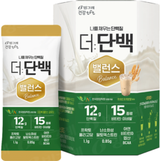더단백 빙그레건강tft 밸런스 파우더 10p, 340g, 1개