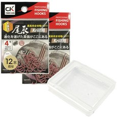 CK Daewonjeong Onagahook 釣魚鉤 12p x 2pcs + 豪華盒, 1套