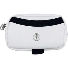 Earlyports 高爾夫球球袋 腰帶式 2球, 白色, 1個