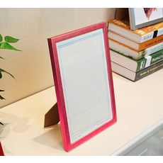 LEANNVERE 室內裝飾桌上型追思納骨塔照片迷你相框, 玫瑰色